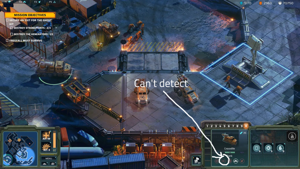 Crossfire: Legion HUD